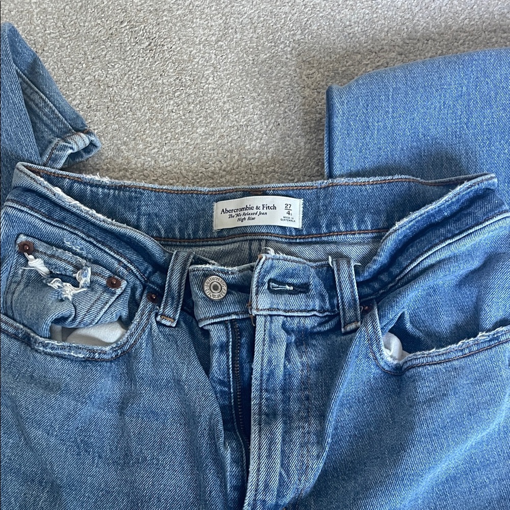 Abercrombie & Fitch Classic Blue Jeans